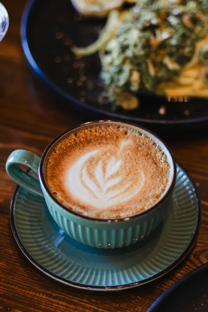 Coffee served at Brewing Club Café