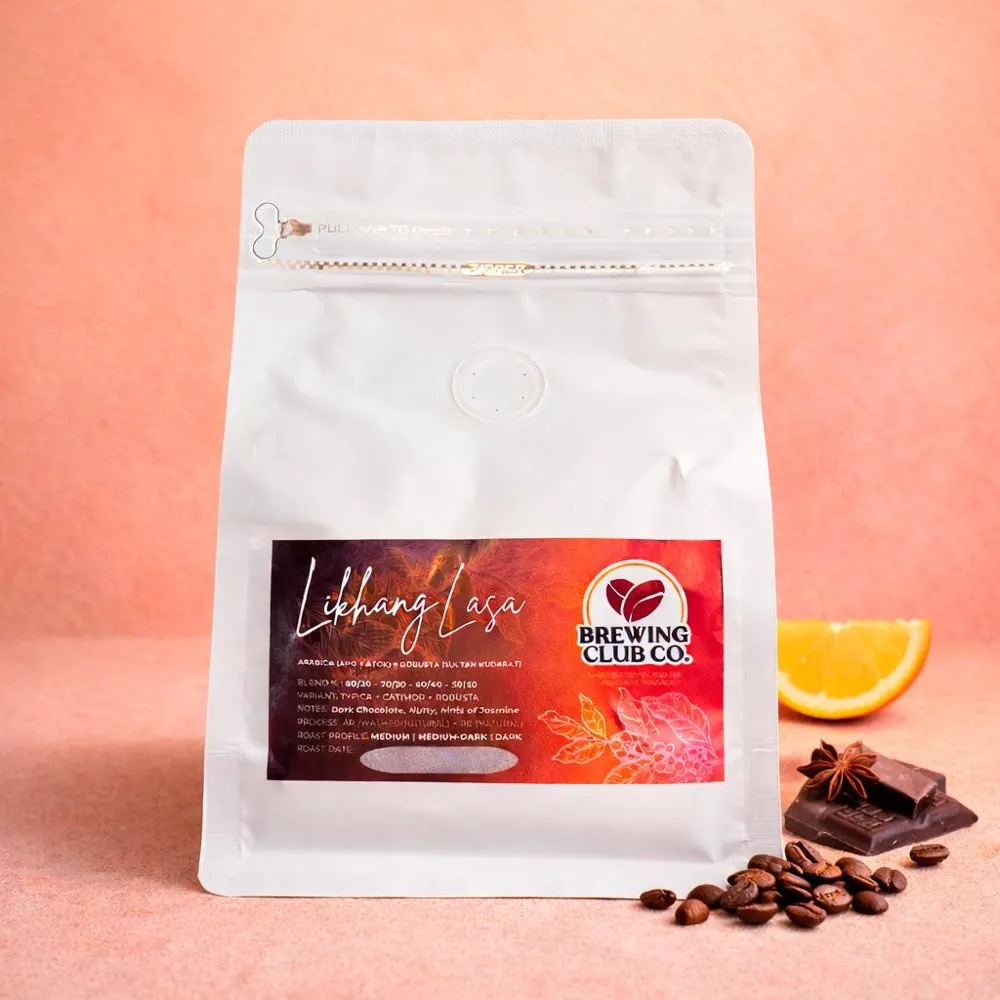 Likhang Lasa Arabica coffee packaging